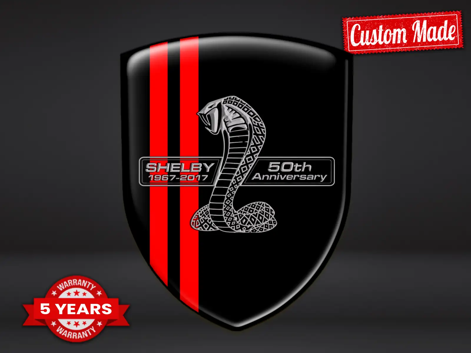 Ford Shelby Adesivi Parabrezza Auto Limitati Corsa Regolabili